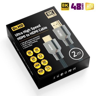 Кабель HDMI 2.1 Dr.HD 8K 2 м