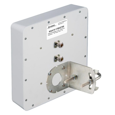 Kroks KAA15-1700/2700 MIMO 2x2 панельная антенна N-разъем Kroks KAA15-1700/2700 MIMO 2x2 панельная антенна N-разъем