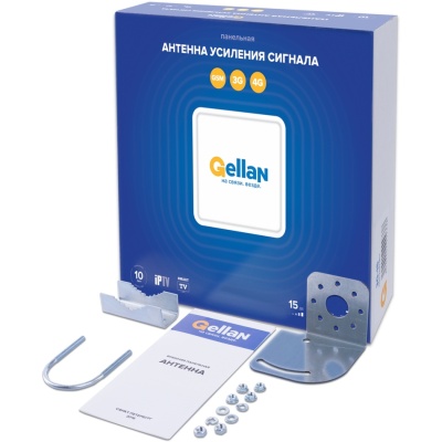 Gellan 3G-15 панельная антенна 3G, 15 дБ Gellan 3G-15 панельная антенна 3G, 15 дБ